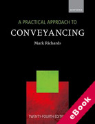 Cover of A Practical Approach to Conveyancing (eBook)