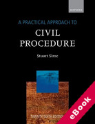 Cover of A Practical Approach to Civil Procedure (eBook)