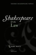 Cover of Shakespeare and the Law