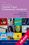 Cover of Blackstone's Counter Fraud Professionals' Handbook (eBook)