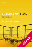 Cover of Company Law (eBook)