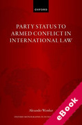 Cover of Party Status to Armed Conflict in International Law (eBook)