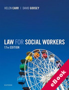 Cover of Law for Social Workers (eBook)