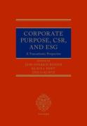 Cover of Corporate Purpose, CSR, and ESG: A Transatlantic Perspective