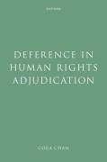 Cover of Deference in Human Rights Adjudication