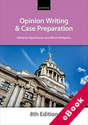 Cover of Bar Manual: Opinion Writing and Case Preparation (eBook)