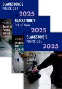 Cover of Blackstone's Police Q&A: Three Volume Pack 2025