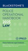 Cover of Blackstone's Police Operational Handbook 2025: Law