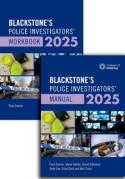 Cover of Blackstone's Police Investigators' Manual and Workbook 2025