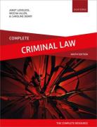 Cover of Complete Criminal Law: Texts, Cases and Materials