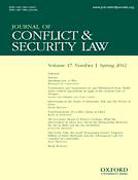 Cover of Journal of Conflict and Security Law: Print + Online