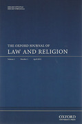 Cover of The Oxford Journal of Law and Religion: Print + Online