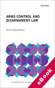 Cover of Arms Control and Disarmament Law (eBook)