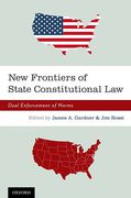 Cover of New Frontiers of State Constitutional Law: Dual Enforcement of Norms