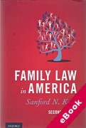 Cover of Family Law in America (eBook)