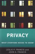Cover of Privacy: What Everyone Needs to Know