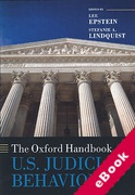 Cover of The Oxford Handbook of U.S. Judicial Behavior (eBook)