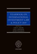 Cover of Yearbook on International Investment Law and Policy 2019