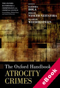 Cover of The Oxford Handbook of Atrocity Crimes (eBook)