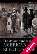 Cover of The Oxford Handbook of American Election Law (eBook)