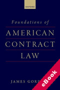 Cover of Foundations of American Contract Law (eBook)