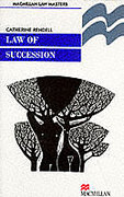 Cover of Palgrave Law Masters: Law of Succession