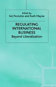Cover of Regulating International Business: Beyond Liberalization