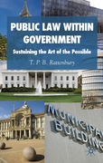 Cover of Public Law within Government: Sustaining the Art of the Possible