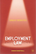 Cover of Great Debates: Employment Law
