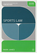 Cover of Palgrave Law Masters: Sports Law