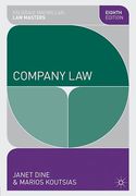 Cover of Palgrave Law Masters: Company Law