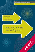 Cover of Adult Social Care Law in England (eBook)