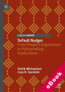 Cover of Default Nudges: From People's Experiences to Policymaking Implications (eBook)
