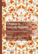Cover of Children in Custody Disputes: Matching Legal Proceedings to Problems