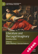 Cover of Literature and the Legal Imaginary: Knowing Justice (eBook)