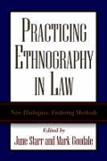 Cover of Practicing Ethnography in Law: New Dialogues, Enduring Methods