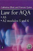 Cover of Law for AQA