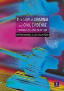 Cover of The Law of Criminal and Civil Evidence