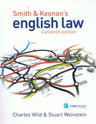 Cover of Smith and Keenan's English Law