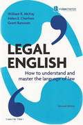 Cover of Legal English: How to Understand and Master the Language of Law (mylawchamber)