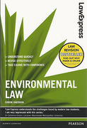 Cover of Law Express: Environmental Law 