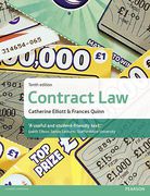 Cover of Elliott & Quinn: Contract Law 10th ed (MyLawChamber)