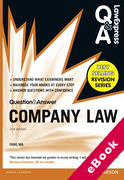 Cover of Law Express Question & Answer: Company Law (eBook)