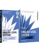 Cover of English Legal System Revision Pack 2018: English Legal System Revision Guide and Q&#38;A