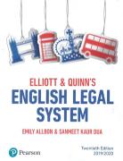 Cover of Elliott & Quinn's English Legal System 2019/2020