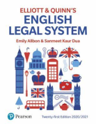 Cover of Elliott & Quinn's English Legal System