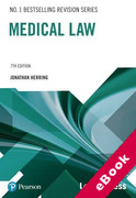 Cover of Law Express: Medical Law (eBook)