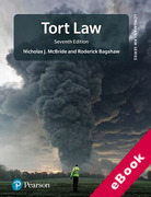 Cover of Tort Law (eBook)