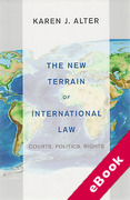 Cover of The New Terrain of International Law: Courts, Politics, Rights (eBook)