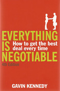 Cover of Everything is Negotiable: How to Get the Best Deal Every Time
